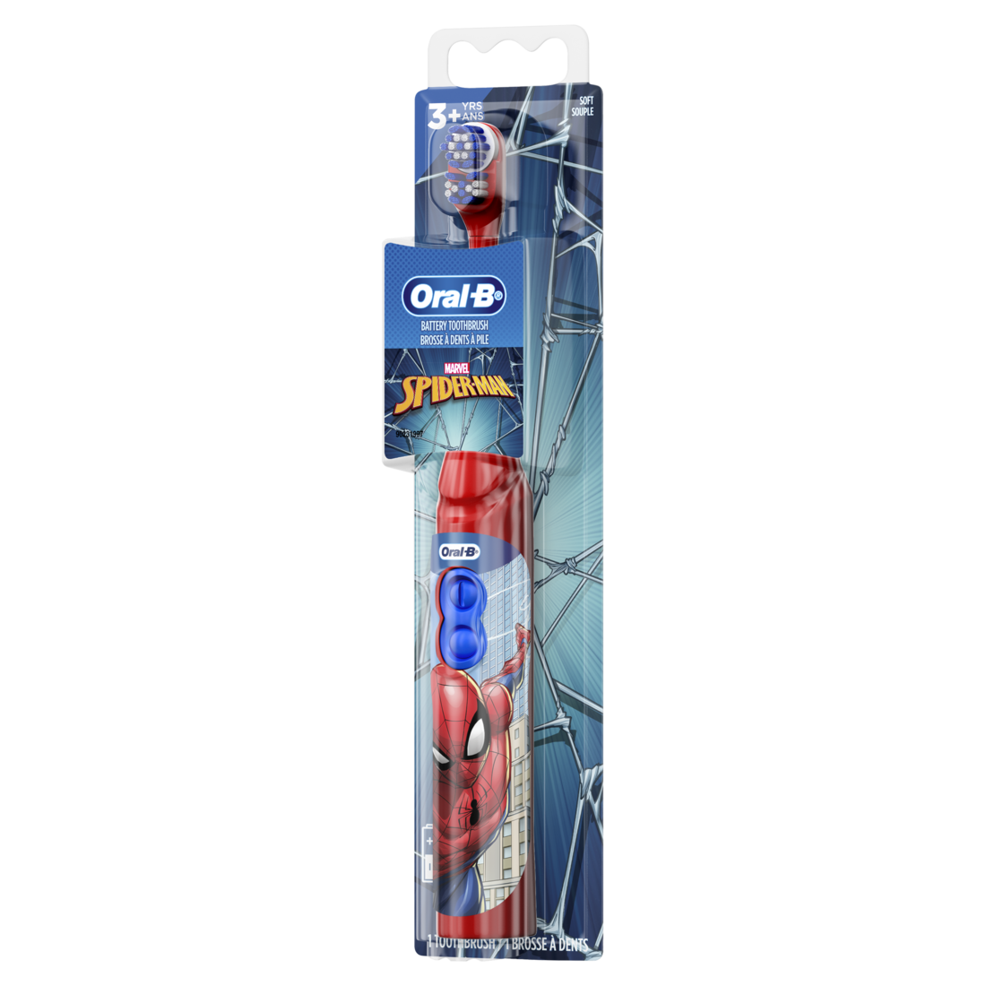 Oral-B Kids Battery Toothbrush Featuring Marvels Spiderman