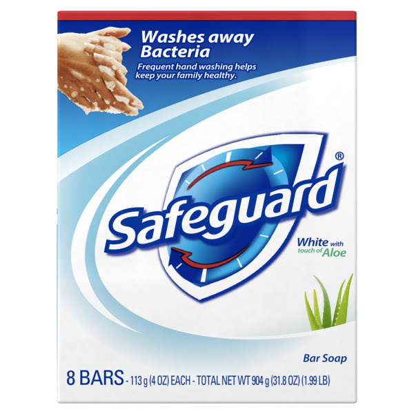 Safeguard Bar Soap - Beige - 8 Bars